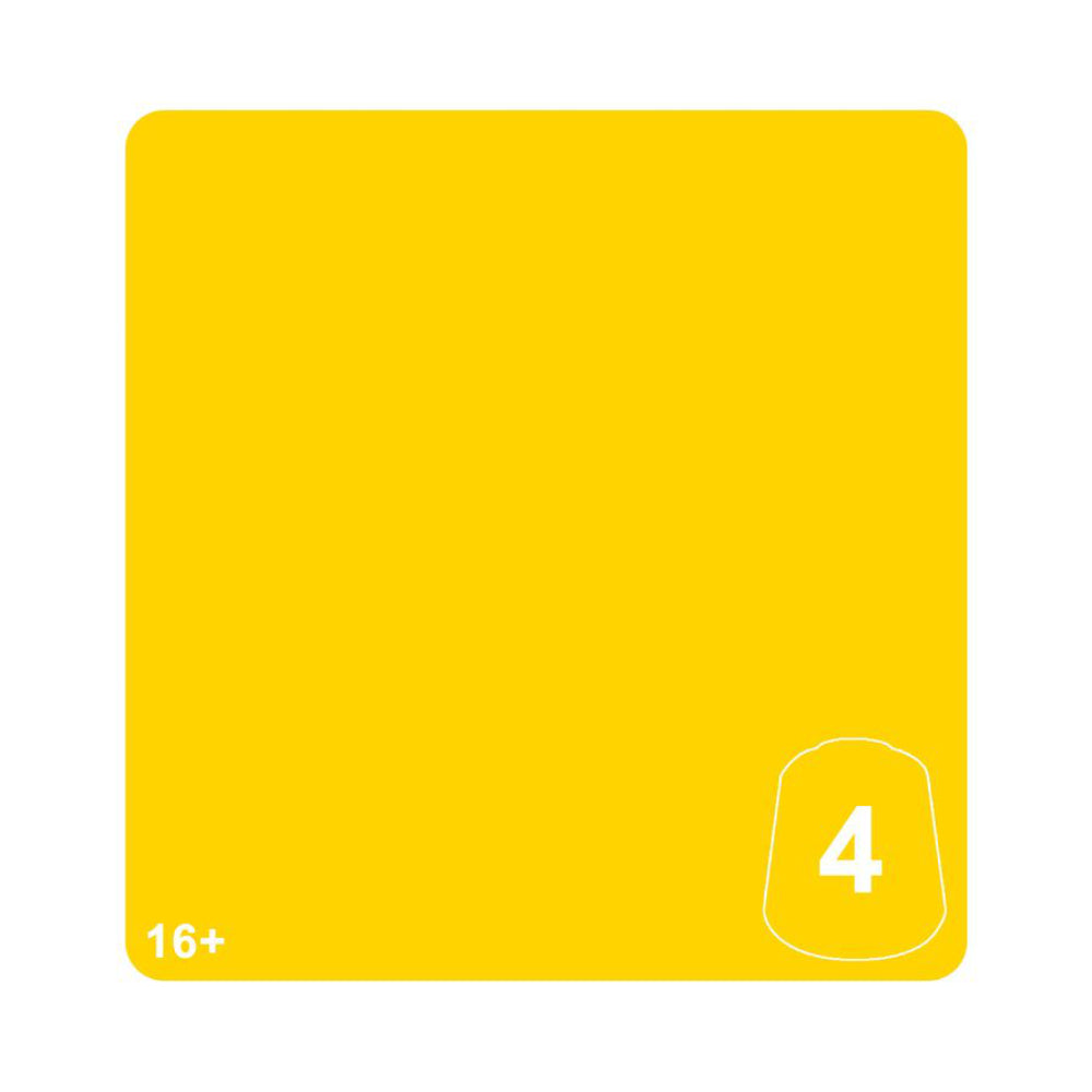 Warhammer Colour: Tone Pro Hawkshroud Yellow 4 12ml