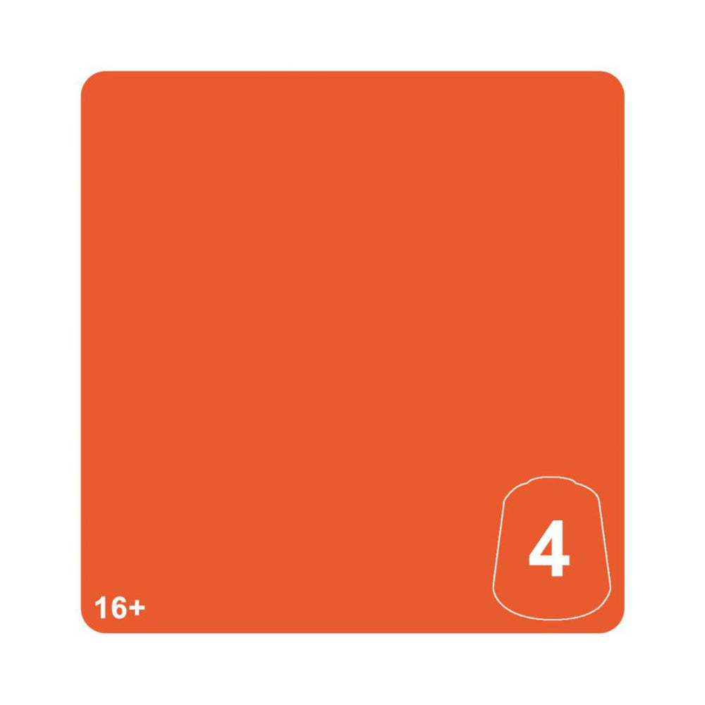 Warhammer Colour: Tone Pro Chotec Orange 4 12ml