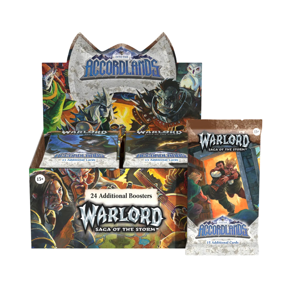 Warlord: Saga of the Storm TCG: Into the Accordlands Booster Display
