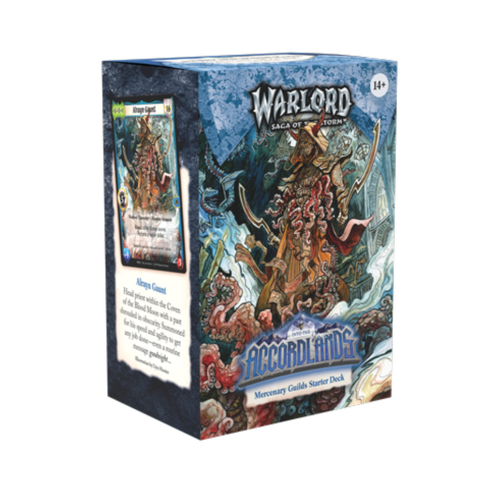 Warlord: Saga of the Storm TCG: Into the Accordlands Under the Blood Moon Starter Deck
