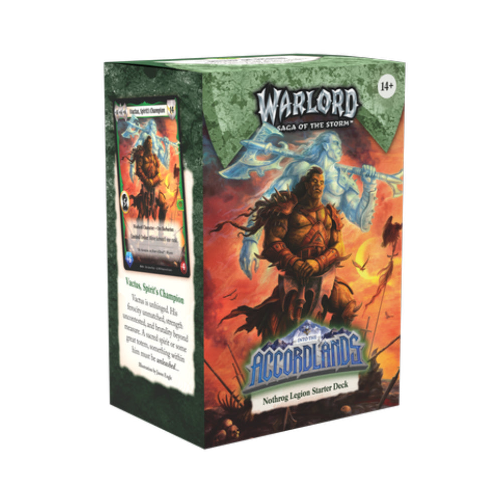 Warlord: Saga of the Storm TCG: Into the Accordlands River of Blood Starter Deck
