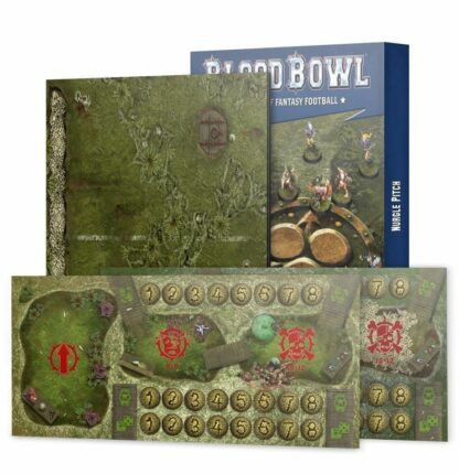Bloodbowl - Nurgle Team Pitch and Dugouts
