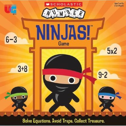 Number Ninjas! - Solve Equations. Avoid Traps. Collect Treasure