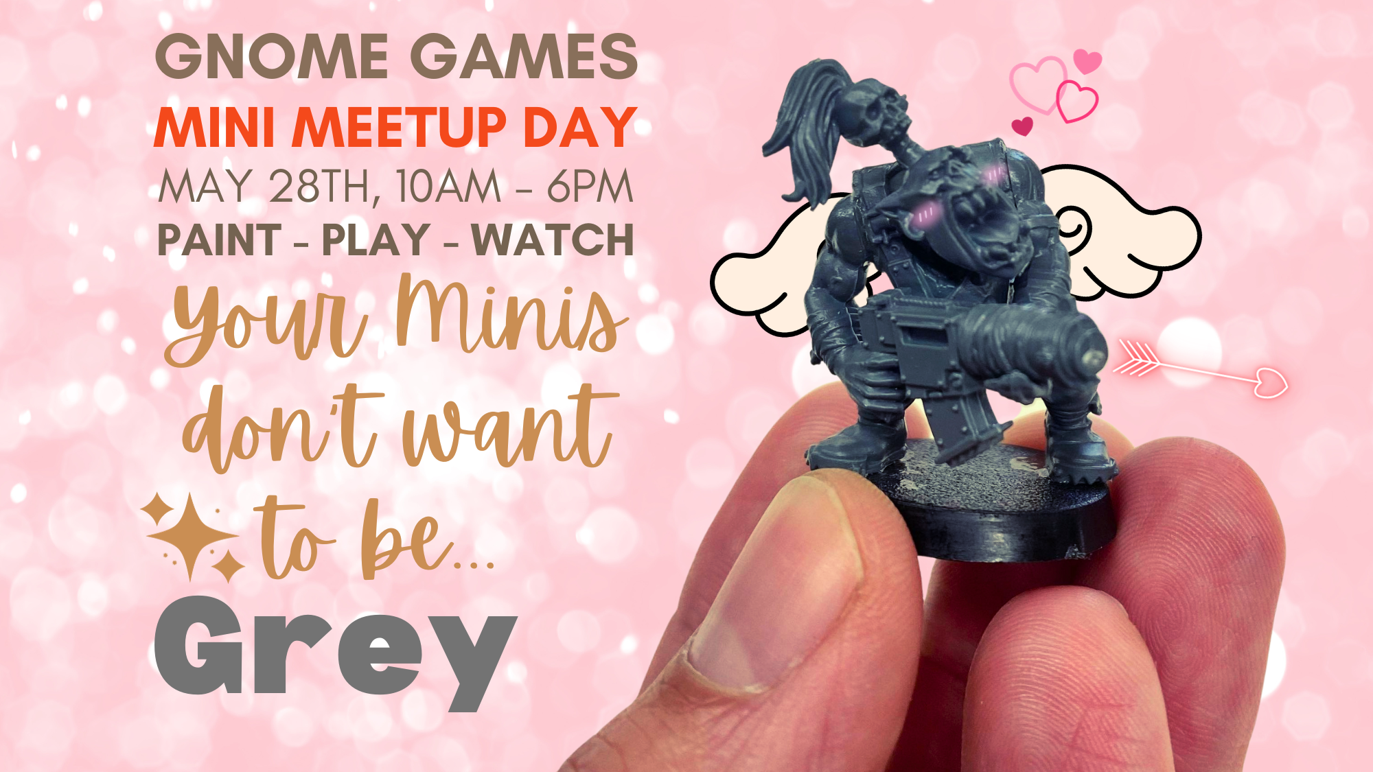 Saturday Miniature Games at Gnome Games Green Bay East! Gnome Games