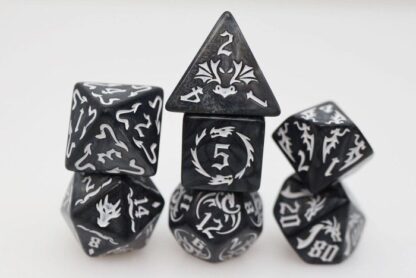 7 Piece Polyhedral Dice Set