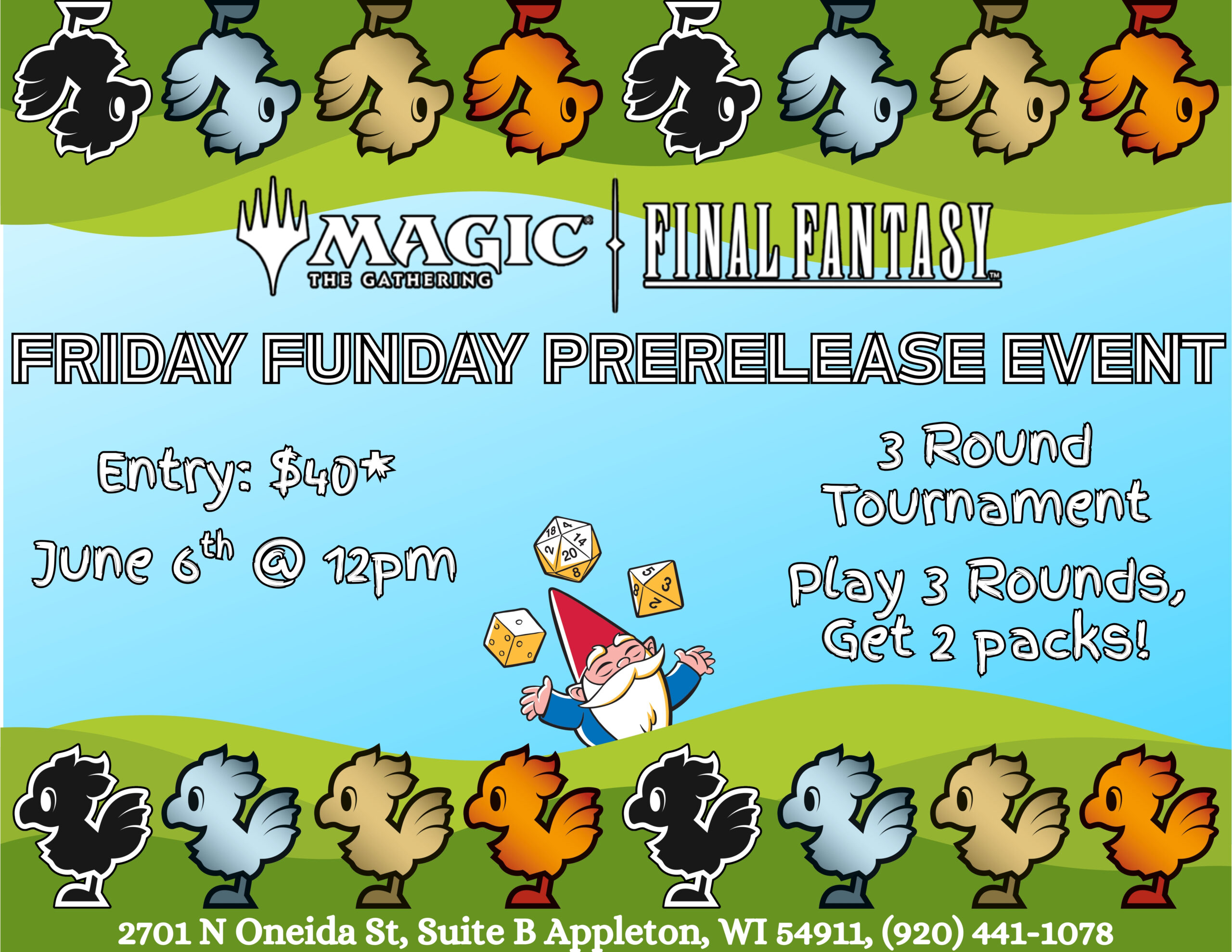 Casual Prerelease at Gnome Games Appleton North