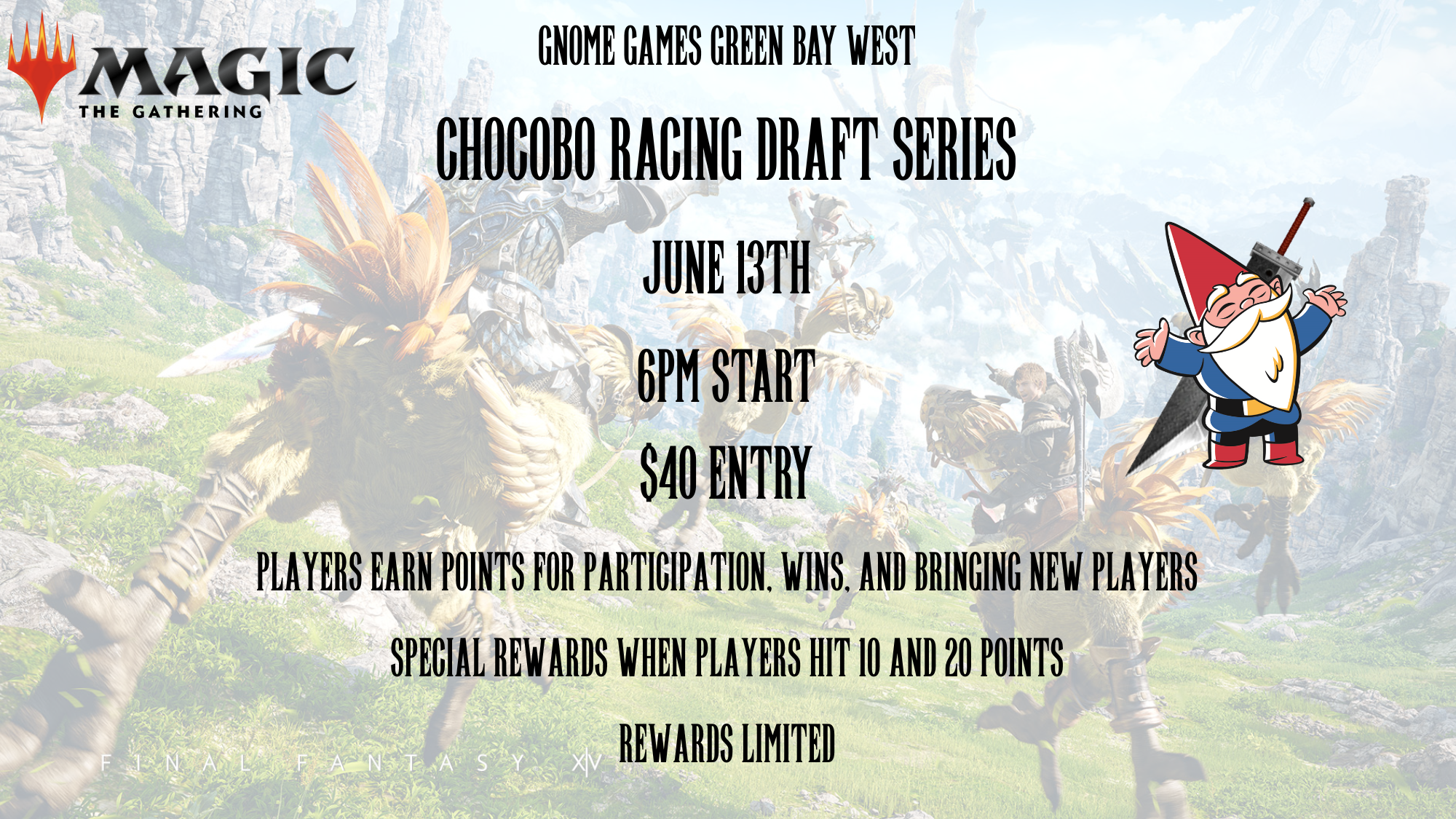 Chocobo Racing Gnome Games Draft