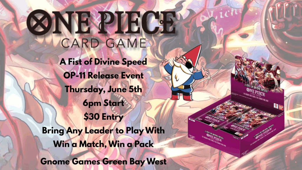 Green Bay West One Piece A Fist of Divine Speed
