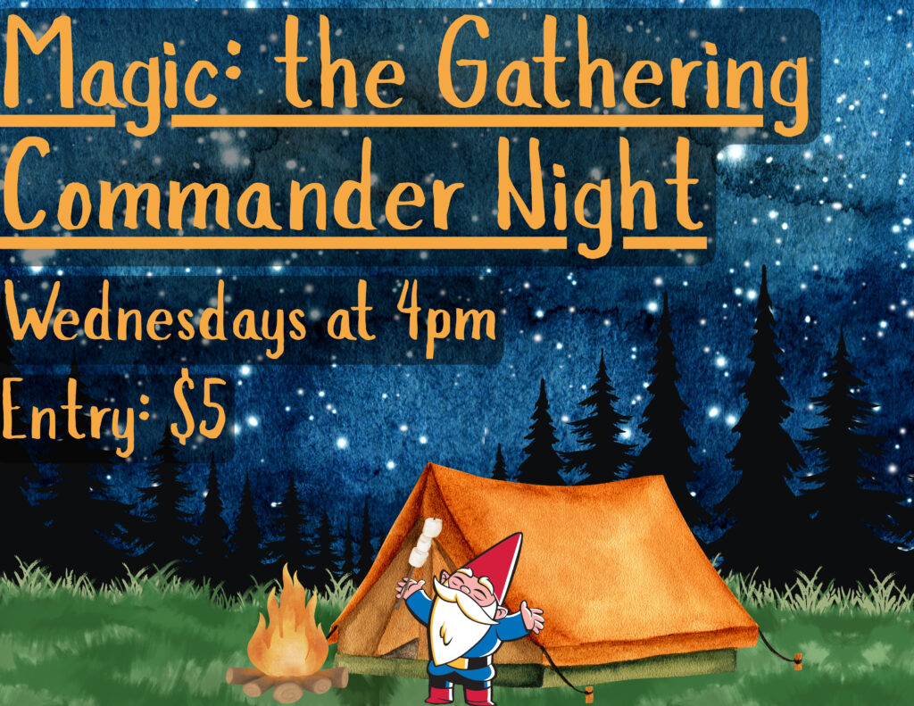 Commander Night at Gnome Games Appleton North