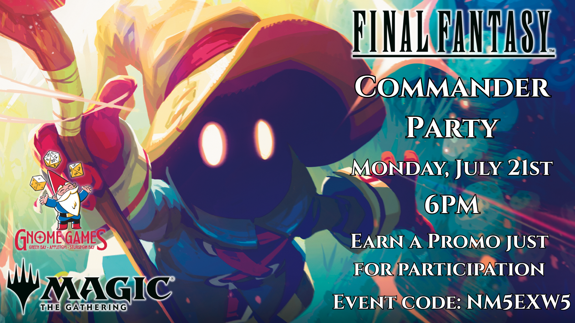 Commander Party Gnome Games Green Bay West