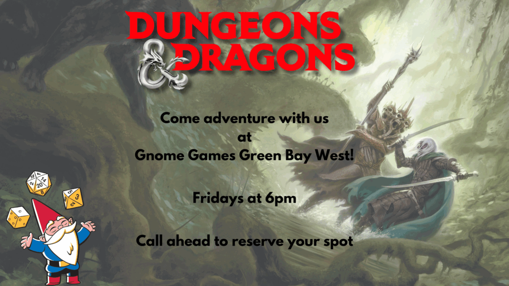Gnome Games Green Bay West