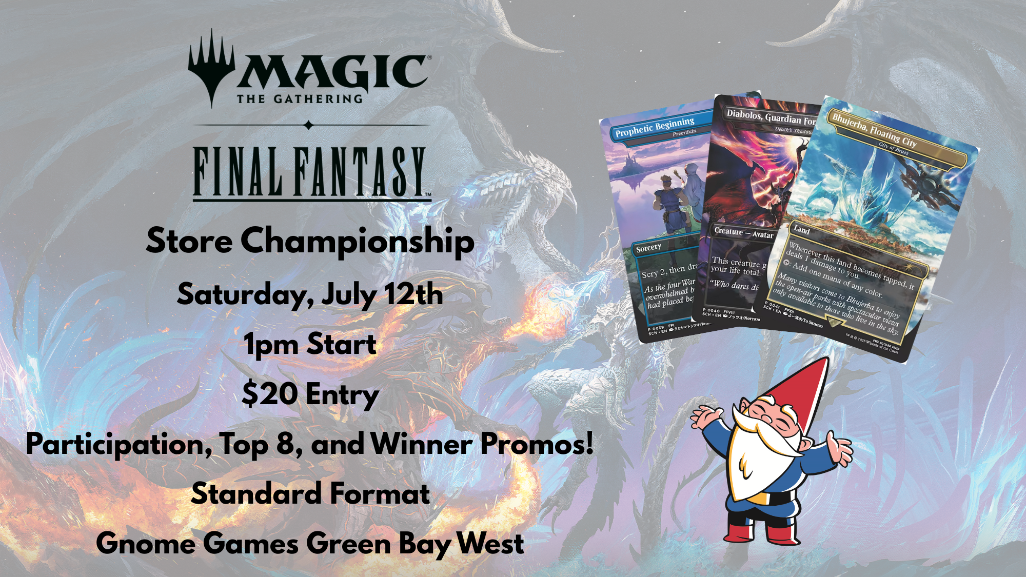 Final Fantasy Store Championship Green Bay West