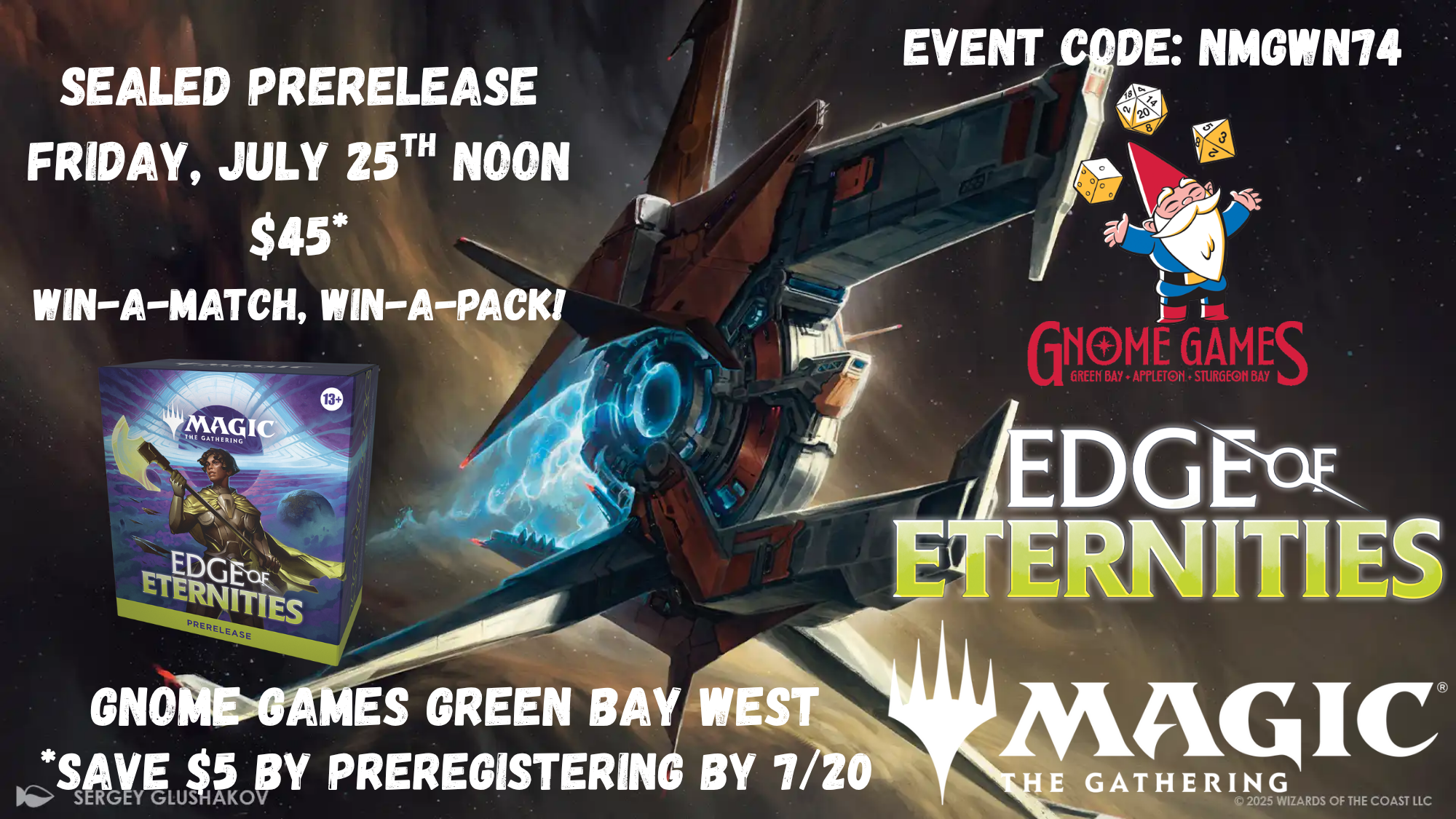 Green Bay West Edge of Eternities Prerelease