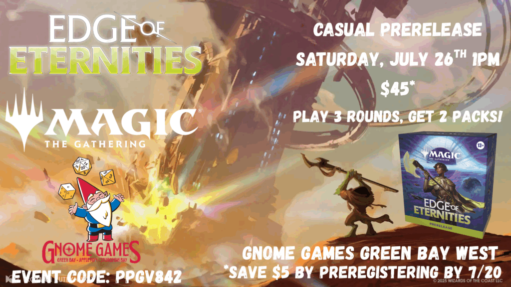 Green Bay West Casual Magic Prerelease