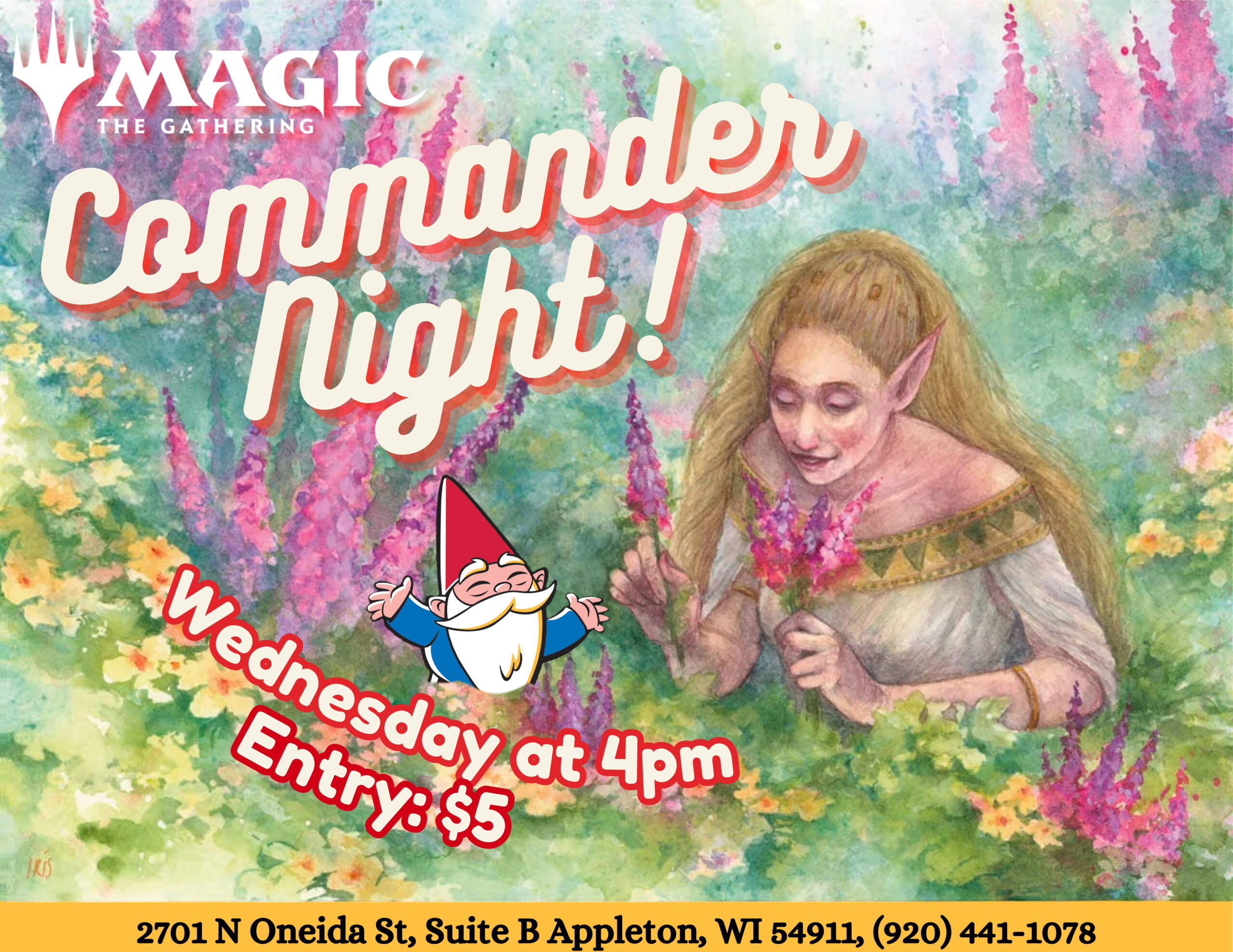 Commander Night at Gnome Games Appleton North