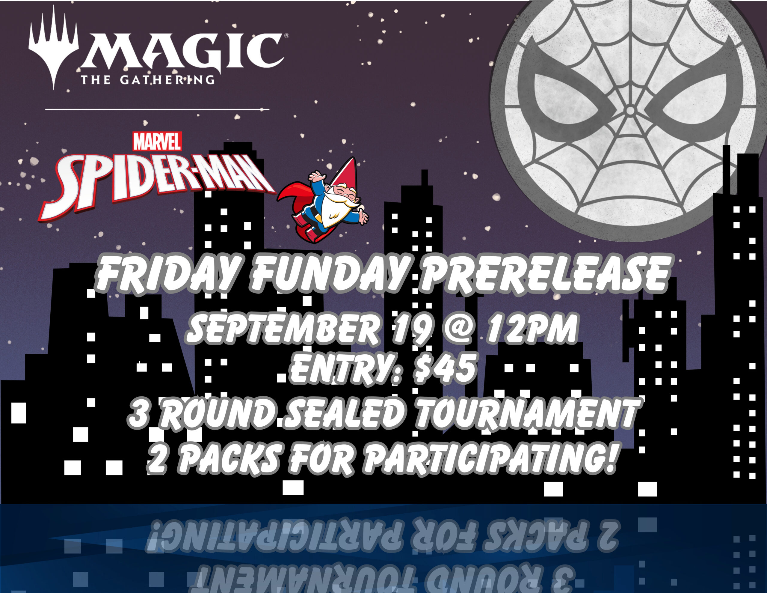Spiderman Main Event Prerelease at Gnome Games Appleton North!