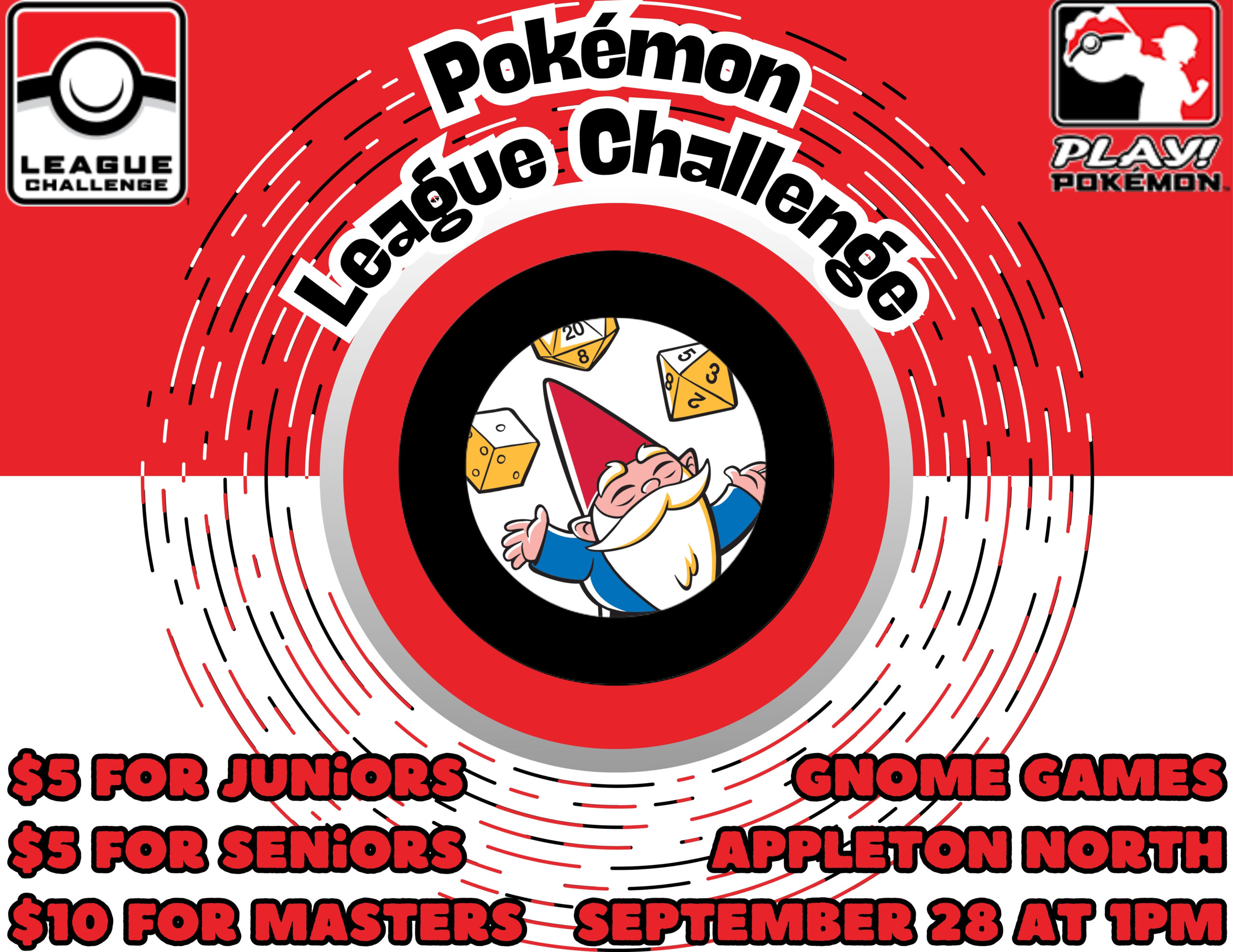 Pokémon TCG League Challenge at Gnome Games Appleton North