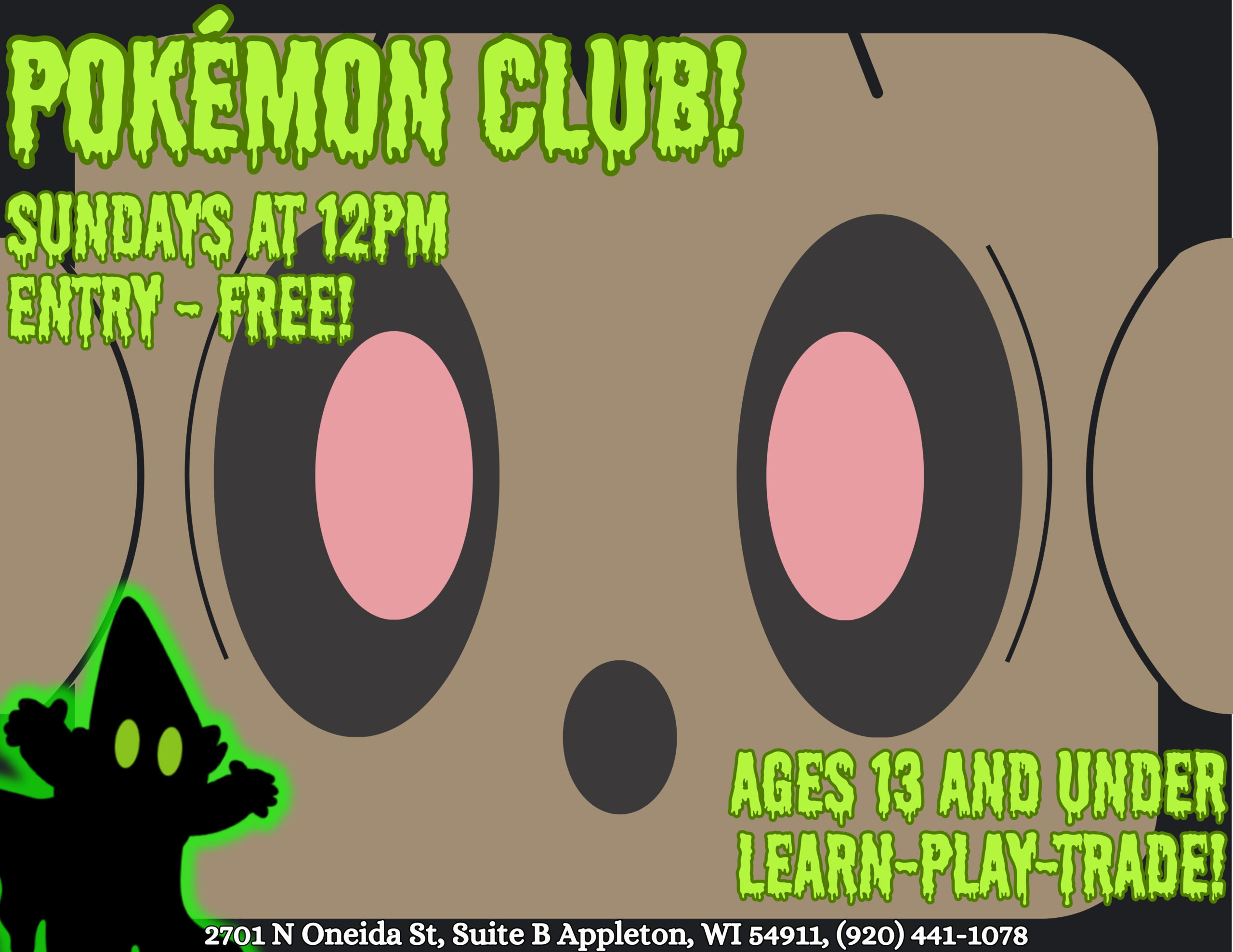 Pokémon Club at Gnome Games Appleton North