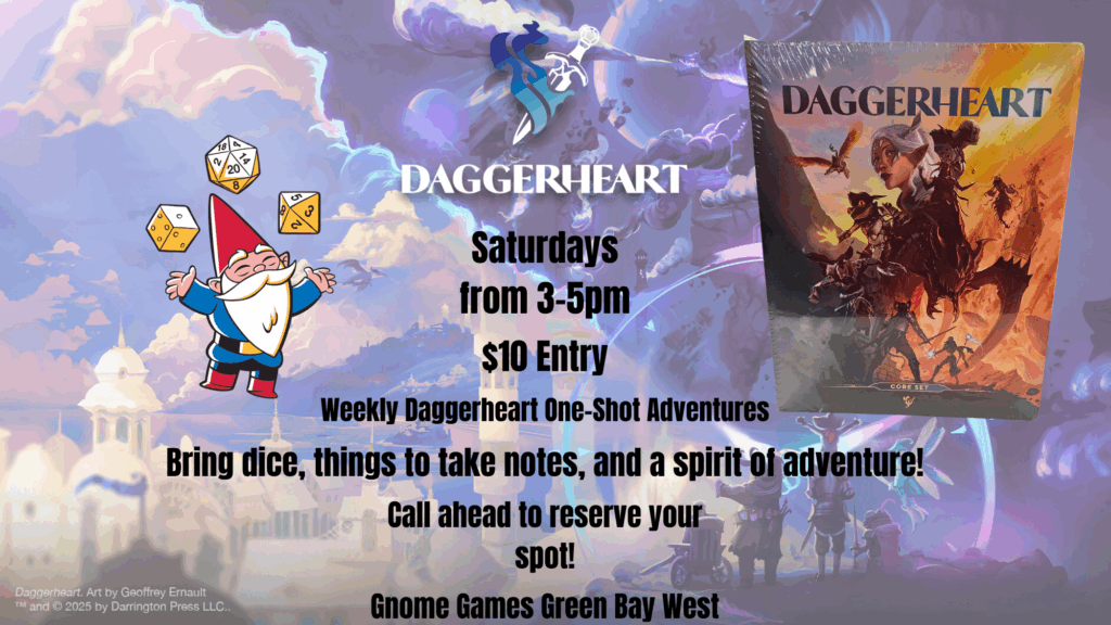 Gnome Games Daggerheart Saturdays