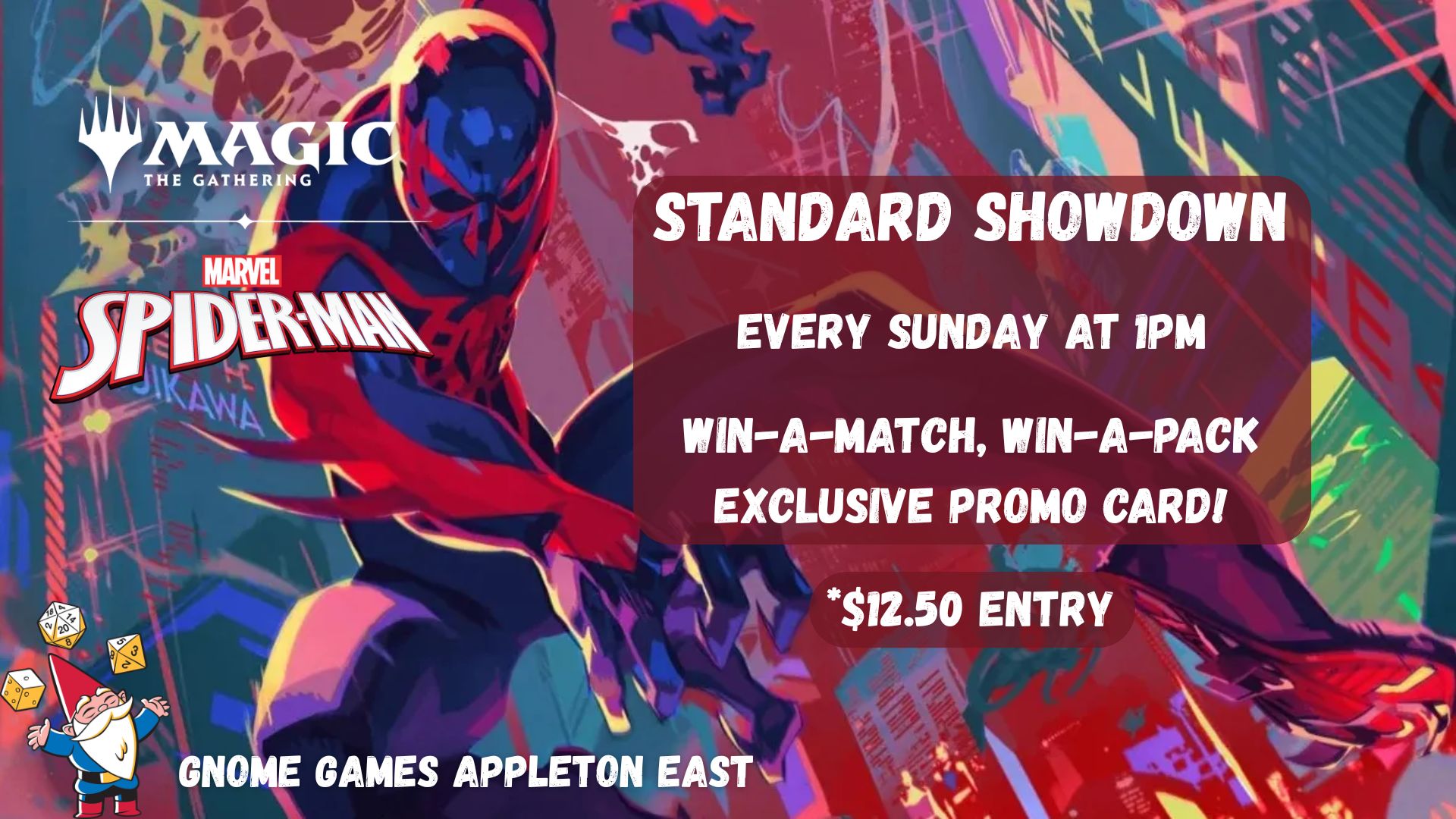 Magic the Gathering Standard Showdown at Gnome Games Appleton East – $12.50