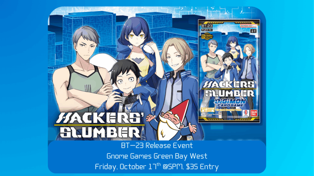 Hackers' Slumber Release Event Gnome Games Green Bay West