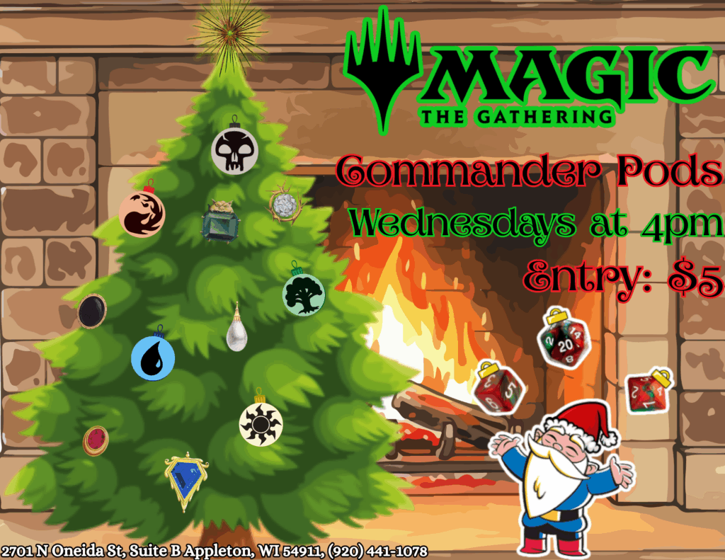 Weekly Magic the Gathering Commander Pods