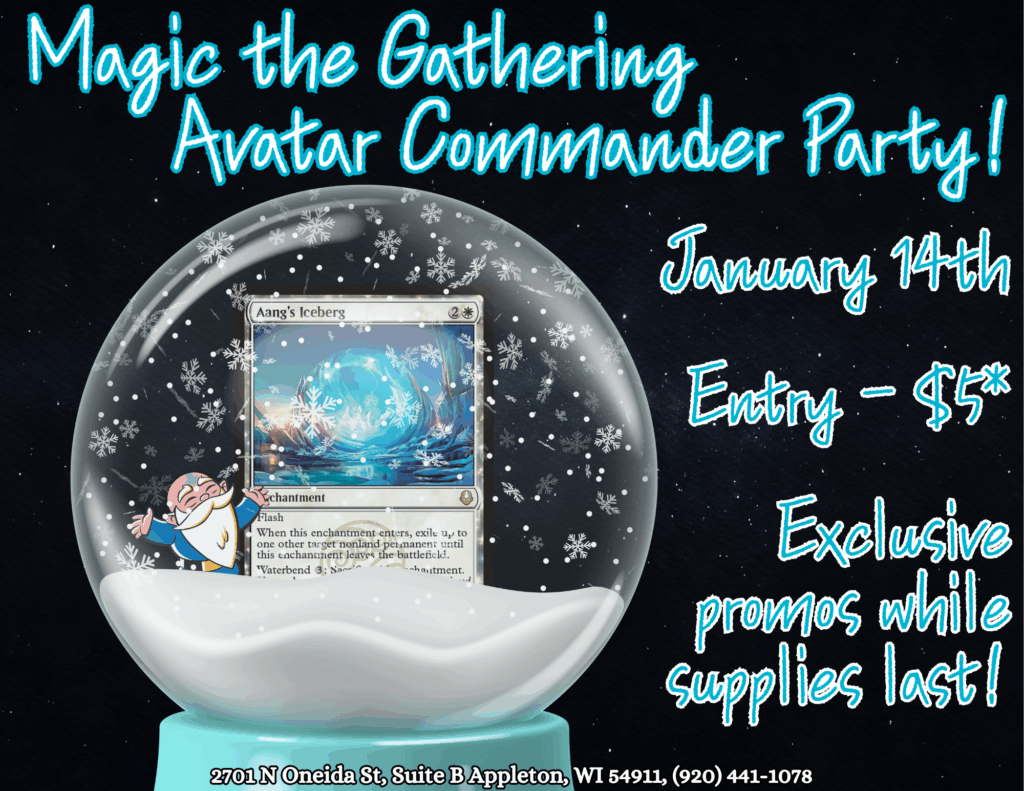 Magic the Gathering Avatar the Last Airbender Commander Party