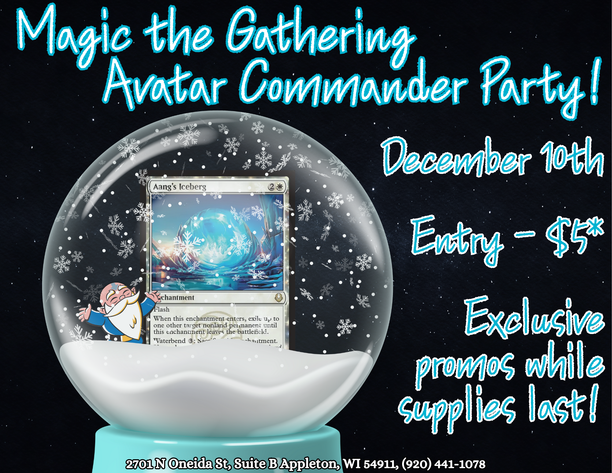 Magic the Gathering Avatar the Last Airbender Commander Party