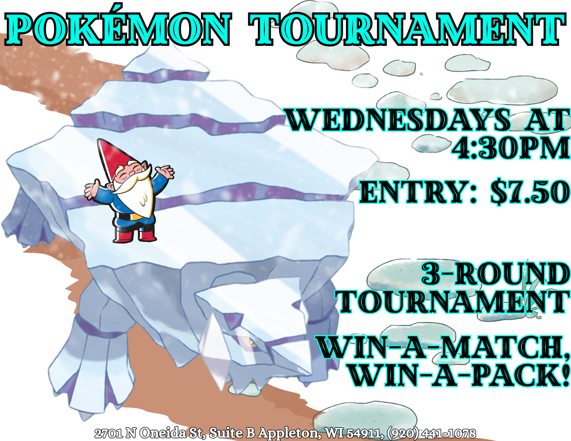 Weekly Pokémon Tournament Gnome Games Appleton North