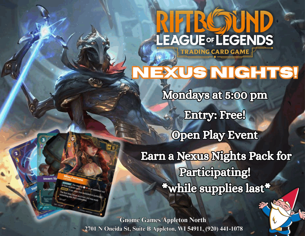 Riftbound Nexus Nights Open Play Event