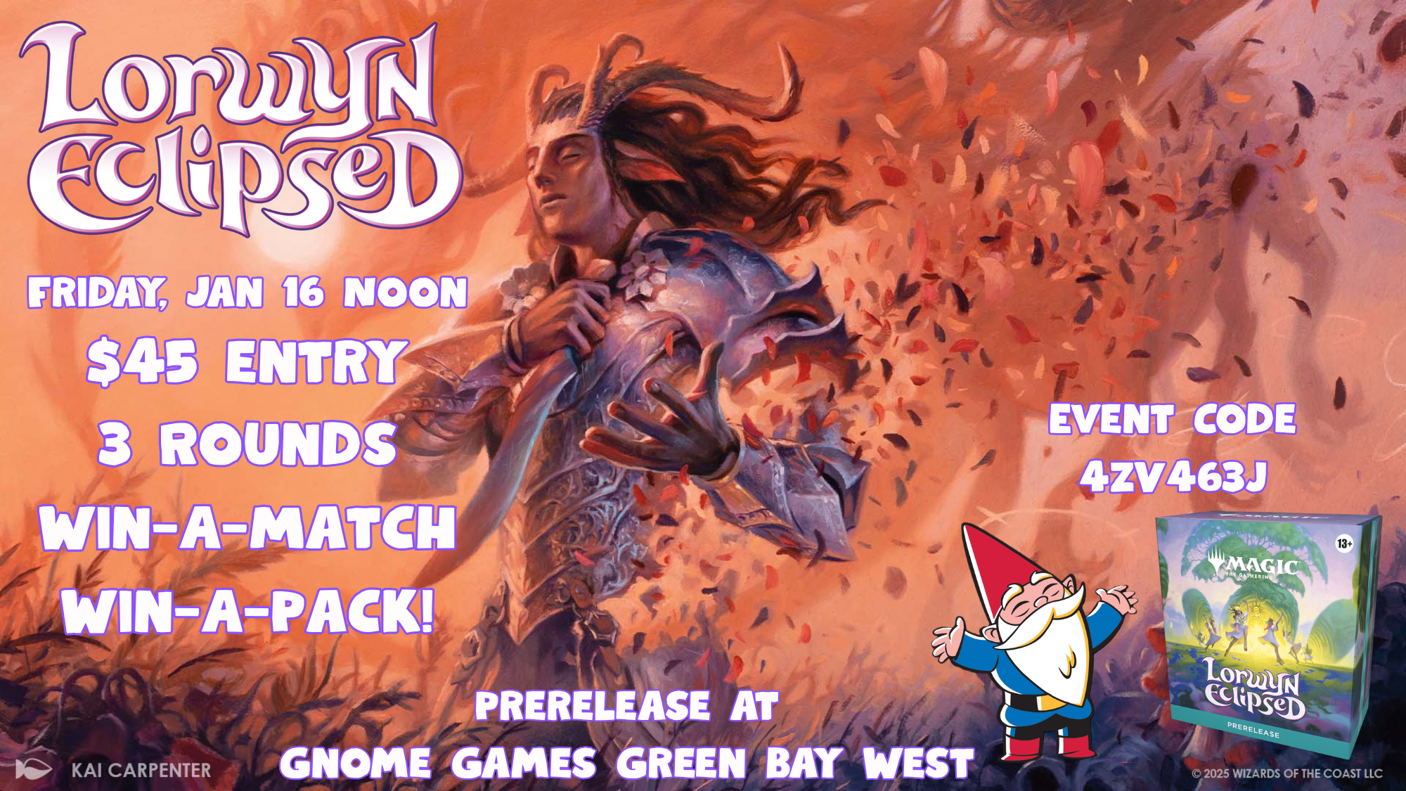 Friday, January 16th Noon Magic Prerelease