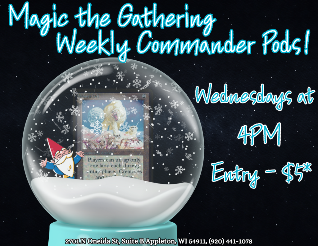 Weekly Commander Nights at Gnome Games Appleton North