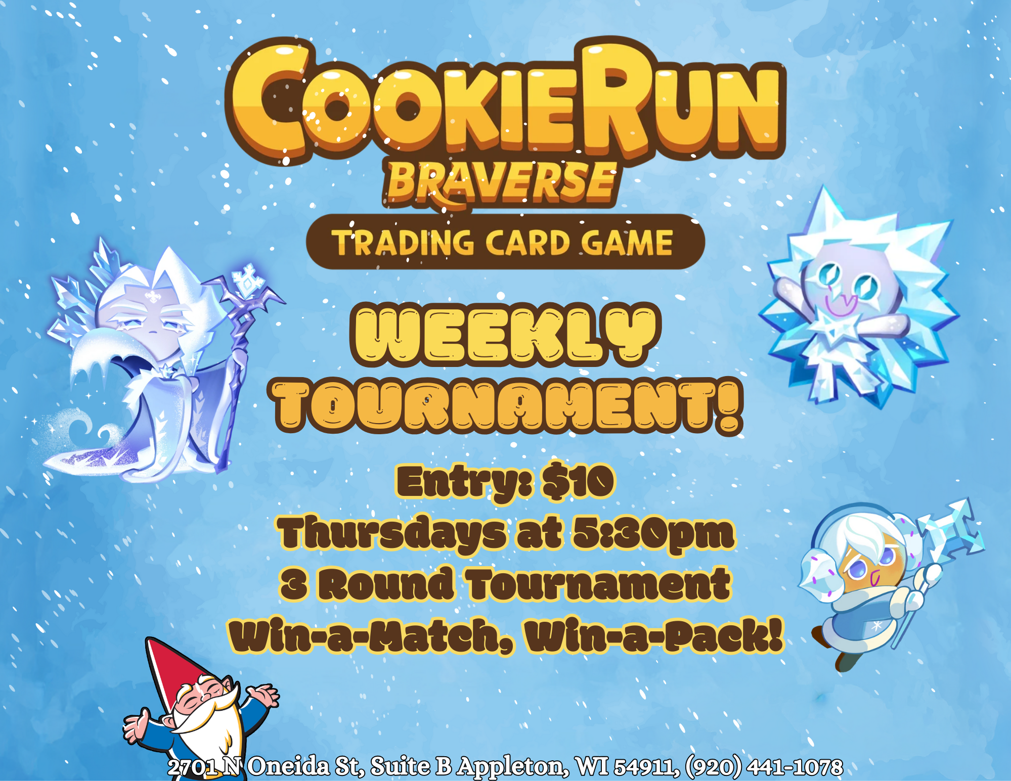 CookieRun Braverse Weekly Tournament!