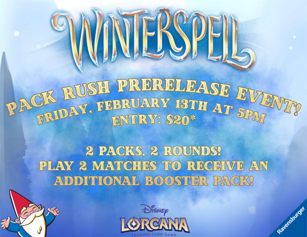 Disney Lorcana Winterspell Prerelease