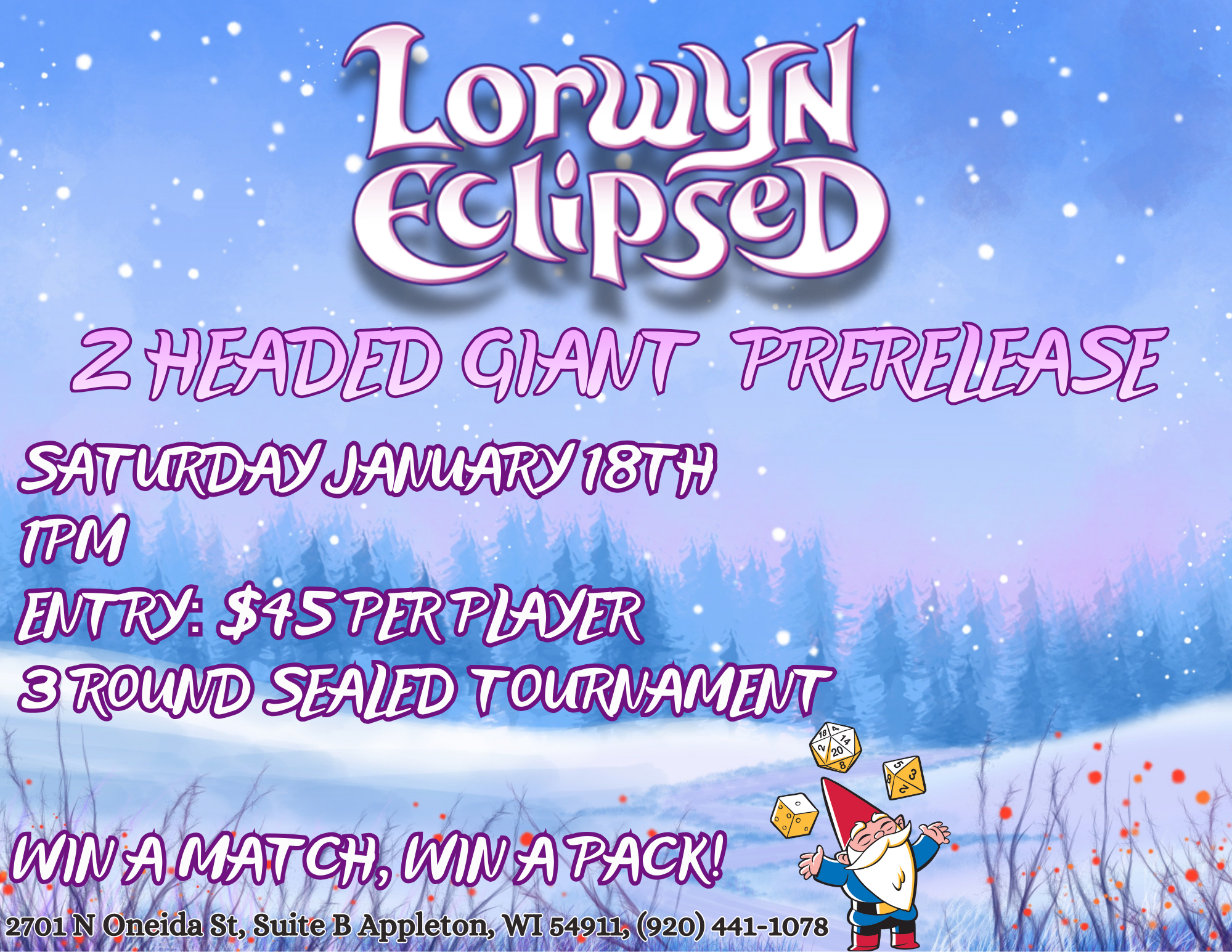 Lorwyn Eclipsed 2 Headed Giant