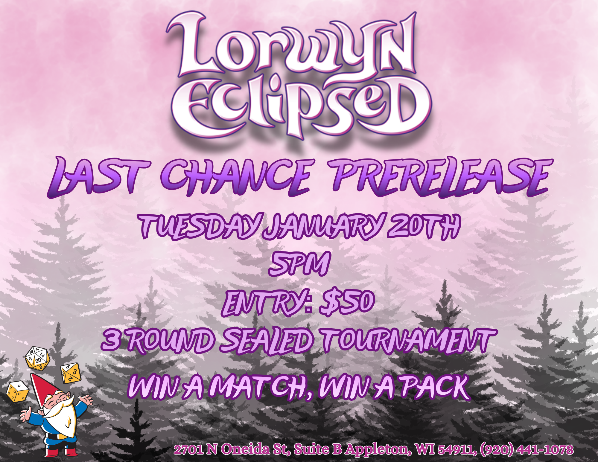 Lorwyn Eclipsed Last Chance Prerelease