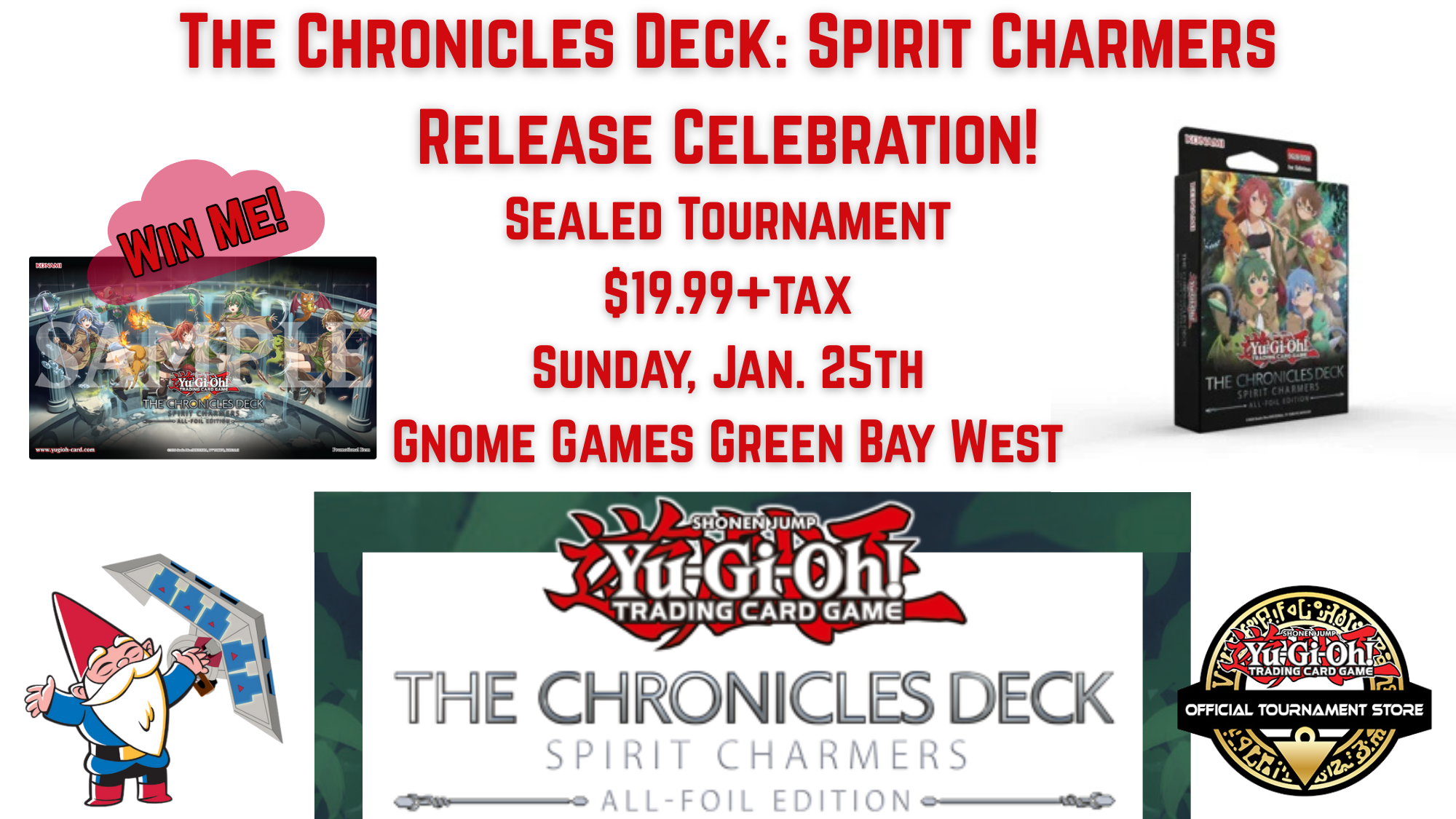 Yu-Gi-Oh! The Chronicles Deck Release Celebration – Green Bay West