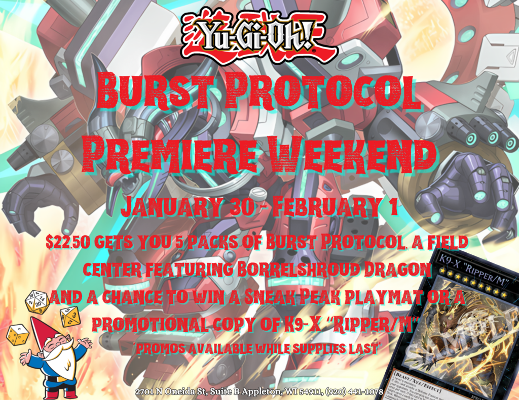 YGO Burst Protocol Premiere