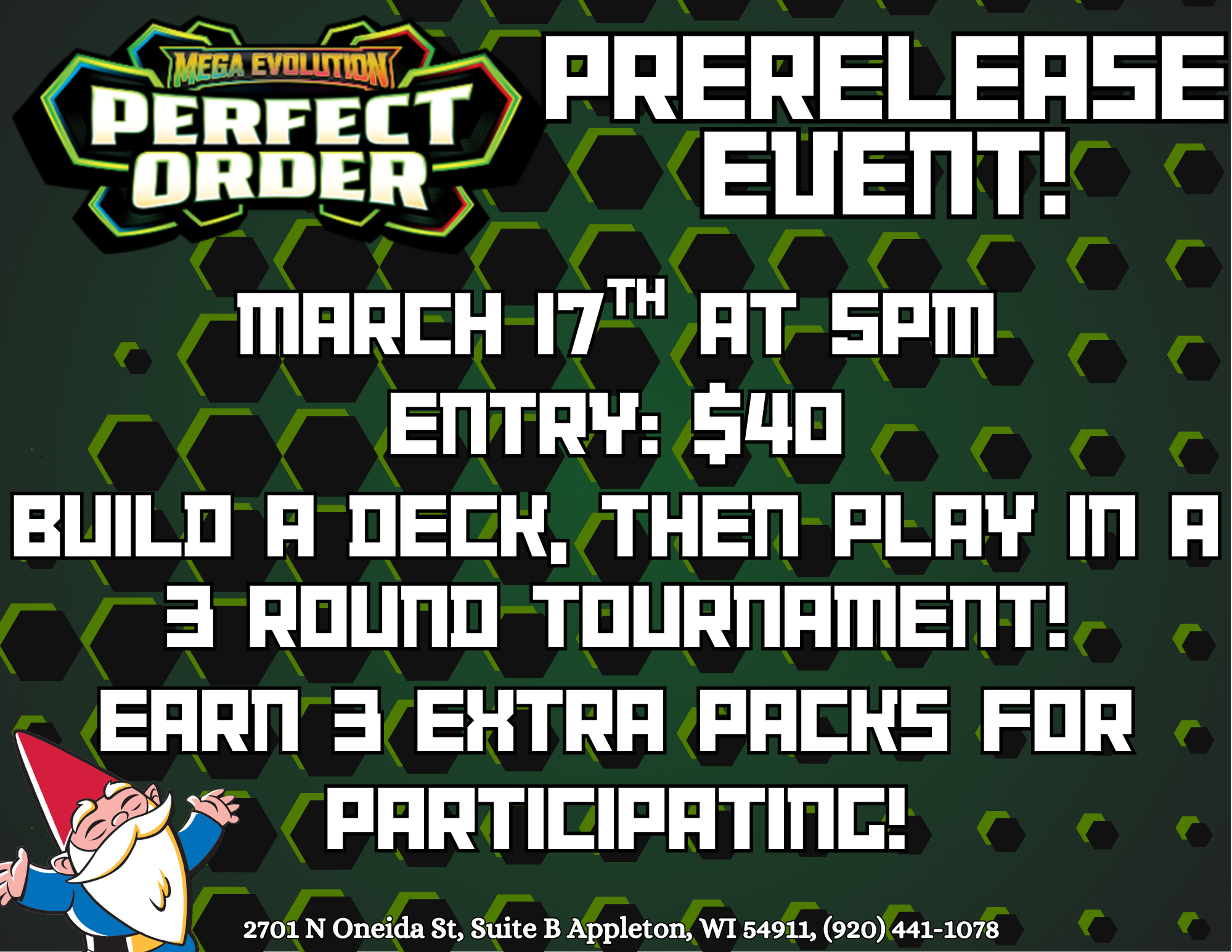 Perfect Order Prerelease Pokemon