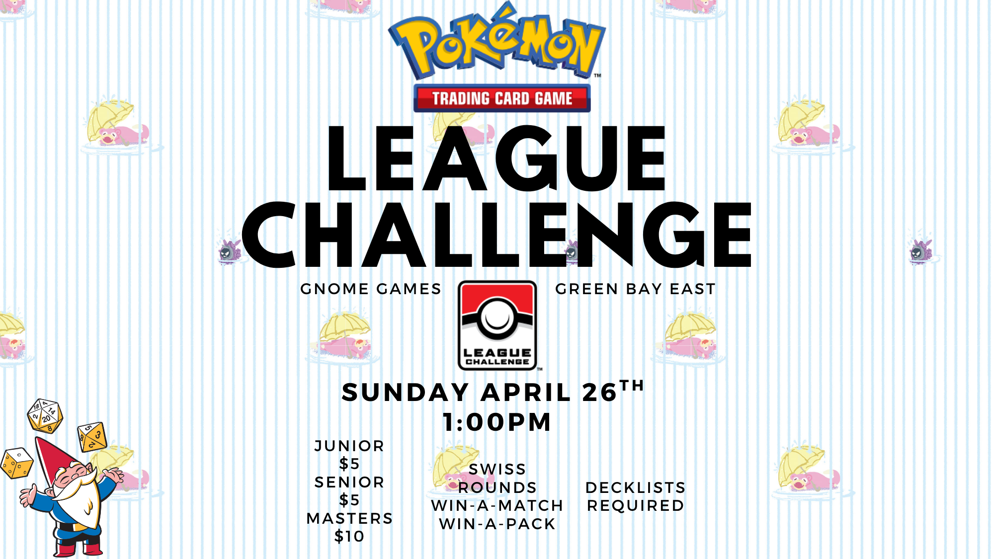 April Pokémon League Challenge