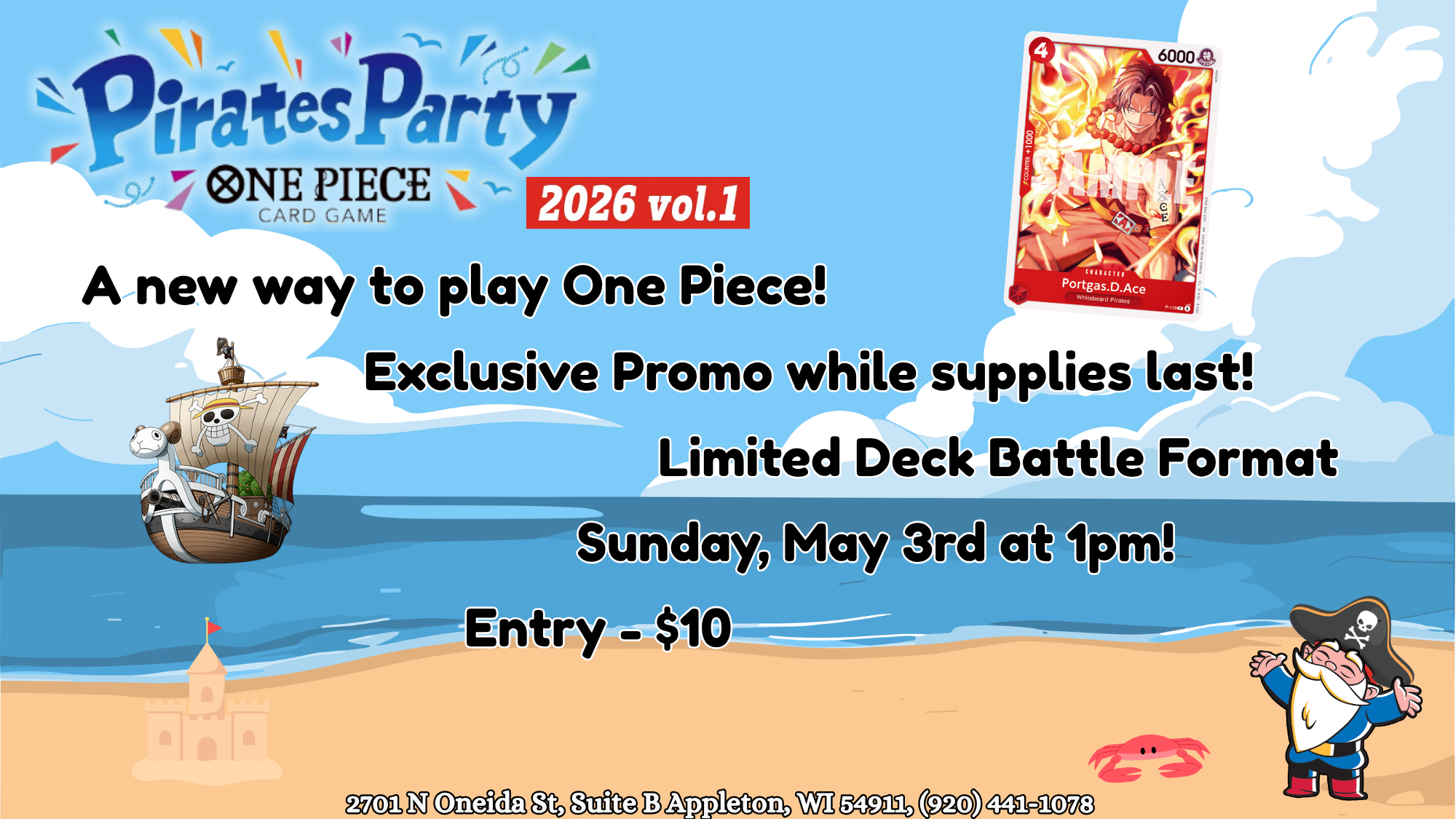 Pirates Party May 3