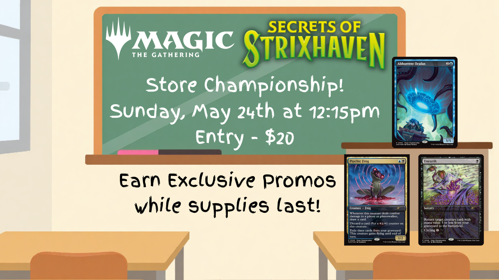 Secrets of Strixhaven Store Championship