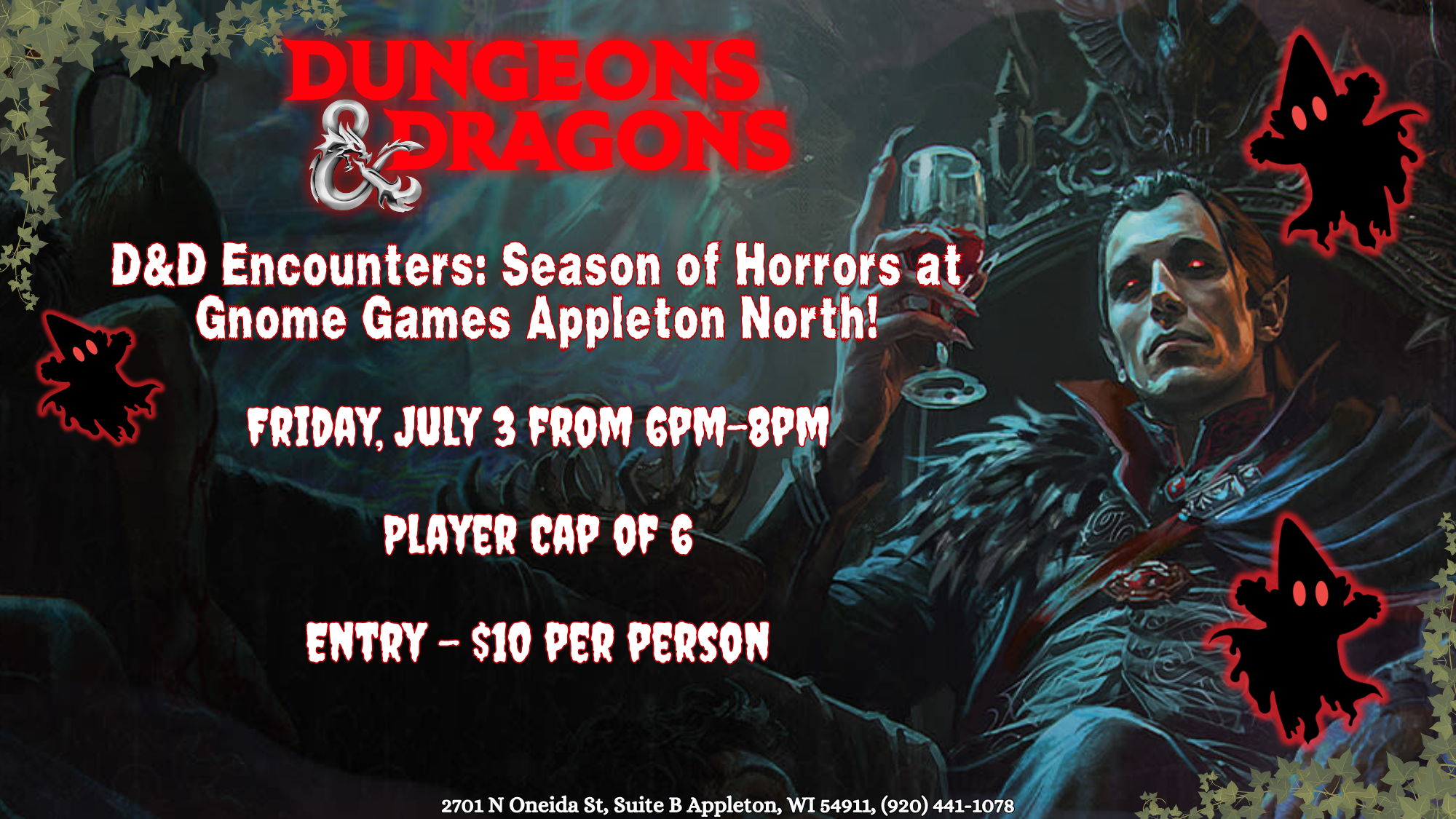 July 3 D&D Seasons of Horror