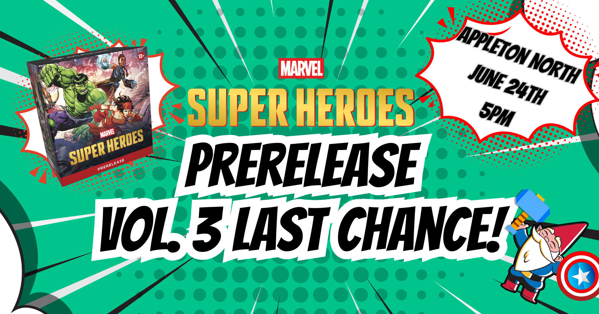 Last Chance Marvel Super Heroes